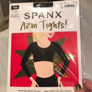 Brand New!!Spanx Arm Tights in opaque black